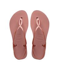 HAVAIANAS LUNA FLATFORM Sandały typu japonki na platformie KROKUSY/R&Oacute;ŻE - Buty damskie - 1