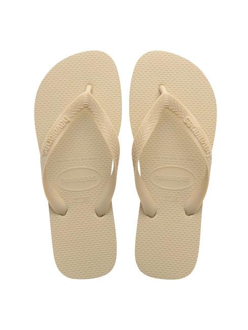 HAVAIANAS TOP SENSES Klapki PIASEK/SZARY - Buty uniseks