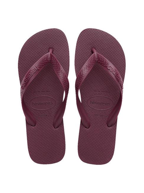 HAVAIANAS TOP SENSES Klapki fioletowa gleba - Buty uniseks