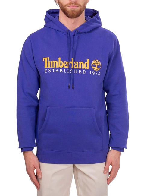 TIMBERLAND LS  Bluza z kapturem powojnik niebieski wb - Bluzy męskie