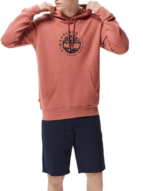 TIMBERLAND REFIBRA  Bluza z kapturem jasny mahoń - Bluzy męskie