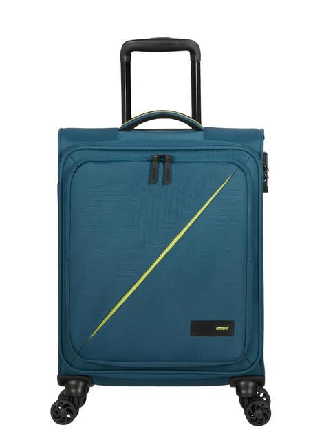 AMERICAN TOURISTER TAKE2CABIN 55cm Wózek na bagaż podręczny niebieski port - Bagaż podręczny