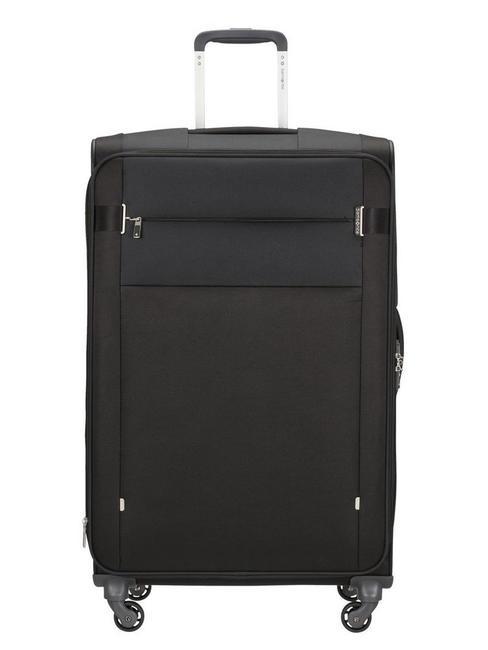SAMSONITE CITYBEAT Duży wózek CZARNY - Wózki półsztywne