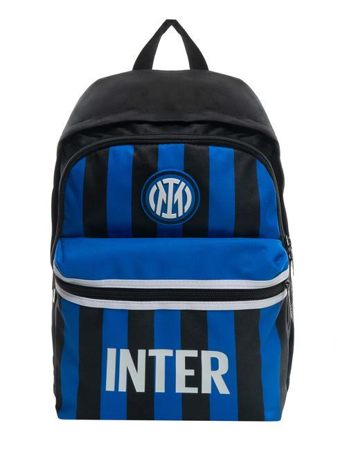 INTER FOOTBALL GENIUS Plecak dwukomorowy elektryczny błękit - Plecaki szkolne i rekreacyjne