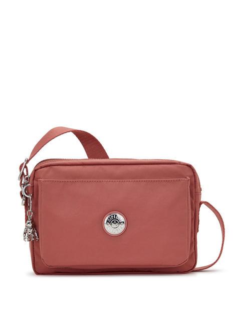 KIPLING ABANU M Torba na ramię duża róża - Torby damskie