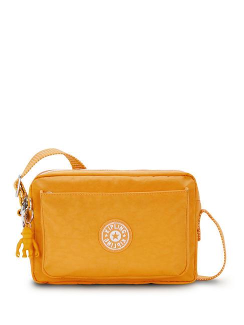 KIPLING ABANU M Torba na ramię szybki żółty - Torby damskie