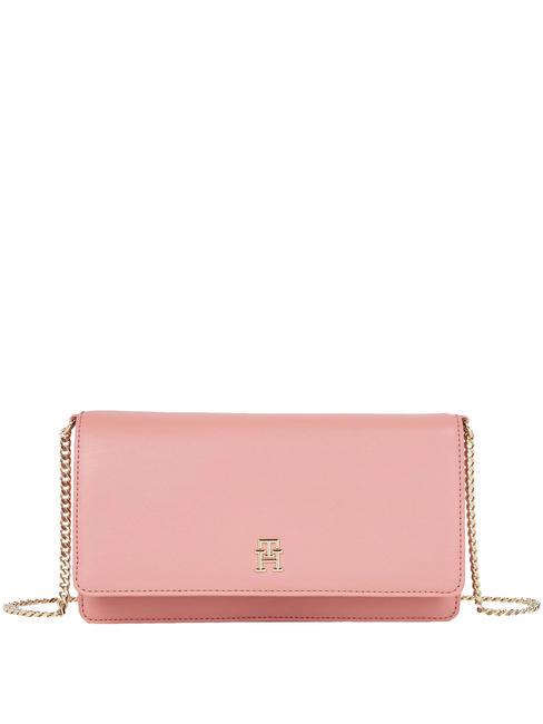 TOMMY HILFIGER TH REFINED Chain Torba na ramię kwiat herbaty - Torby damskie