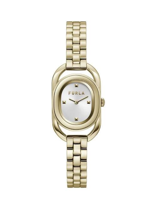 FURLA STUDS INDEX Tylko czas oglądania stalowo-złoty - Zegary