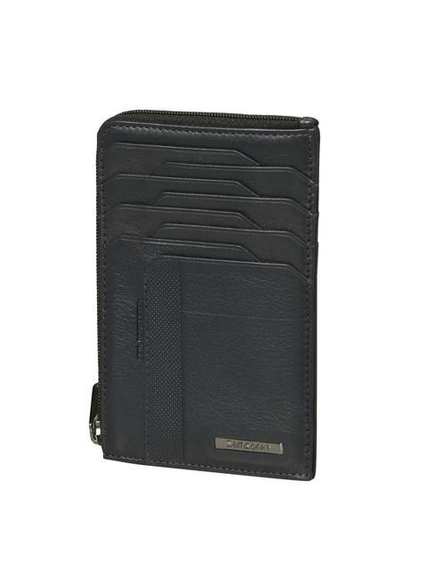 SAMSONITE SPECTROLITE 3.0 Skórzany portfel na karty z portmonetką CZARNY - Portfele męskie