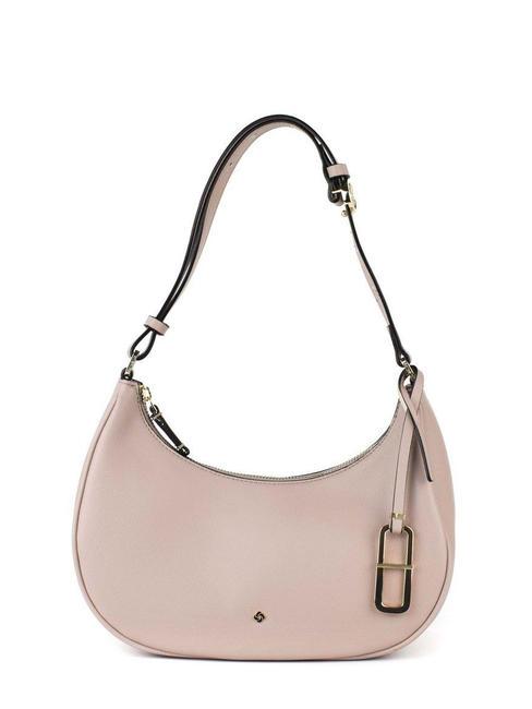 SAMSONITE EVERY-TIME Mała torba typu hobo na ramię stara róża - Torby damskie