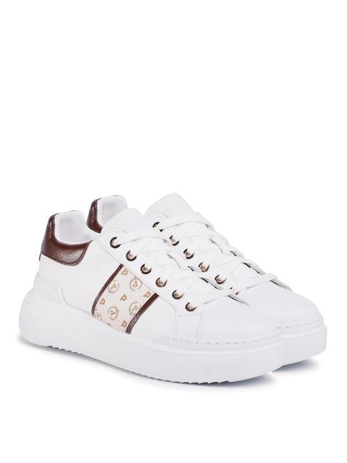 POLLINI HERITAGE NUKE Trampki na platformie kość słoniowa/brązowy/biały - Buty damskie