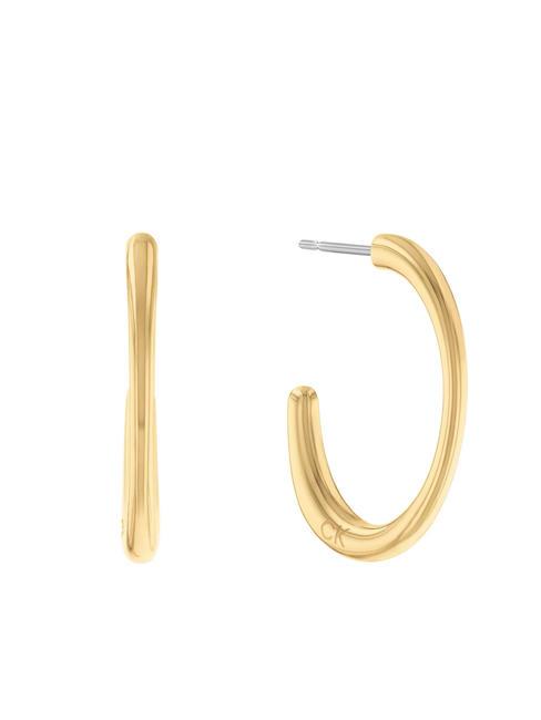 CALVIN KLEIN SCULPTURAL Kolczyki złoto - Kolczyki