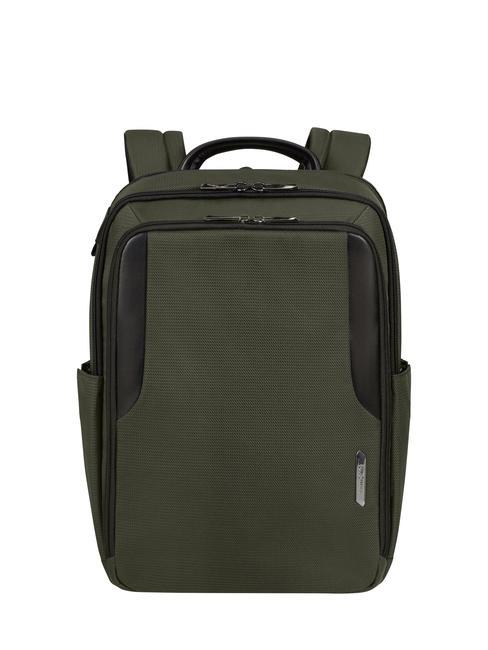 SAMSONITE XBR 2.0  Plecak na laptopa 14,1" liście zielone - Plecaki na laptopa do pracy