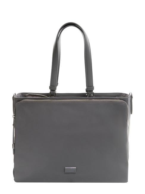 SAMSONITE BE-HER Torba na zakupy typu listonoszka 14.1 żelazo szary - Torby damskie