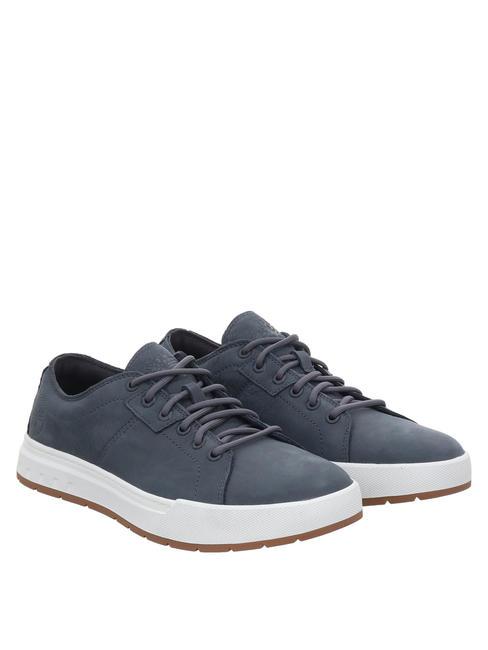 TIMBERLAND MAPLE GROVE  Skórzane trampki ciemnoniebieski nubuk - Buty męskie