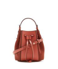 FURLA MIASTELLA Miniaturowa sk&oacute;rzana torebka typu wiaderko - Torby damskie