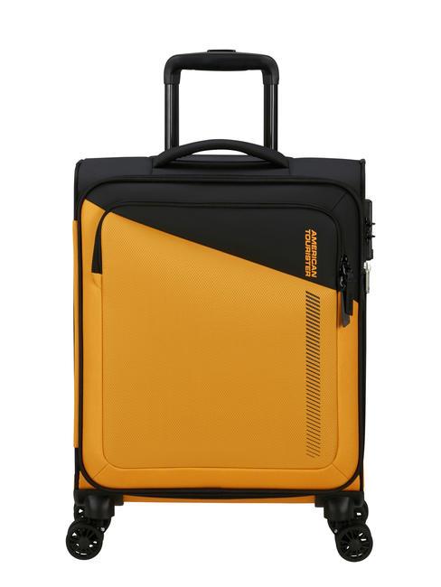 AMERICAN TOURISTER DARING DASH Rozszerzalny wózek podręczny czarny/żółty - Bagaż podręczny