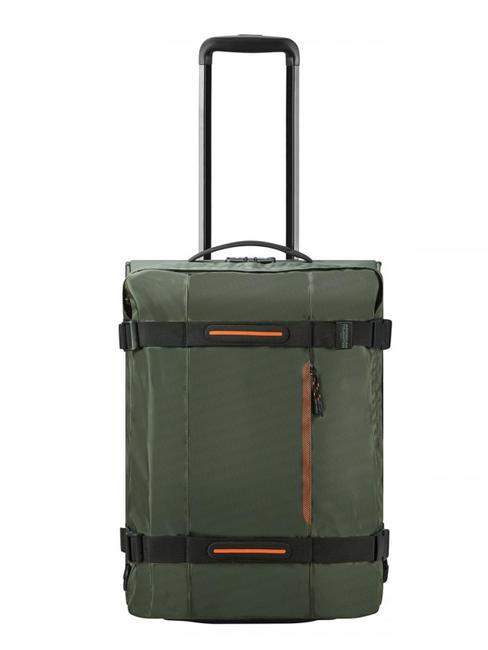 AMERICAN TOURISTER URBAN TRACK Plecak na kółkach bagaż podręczny ciemny khaki - Bagaż podręczny