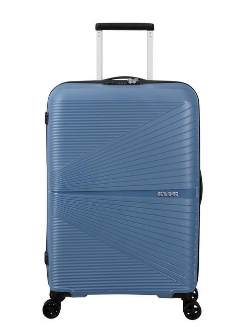 AMERICAN TOURISTER AIRCONIC Wózek średnio lekki korona niebieska - Wózki twarde
