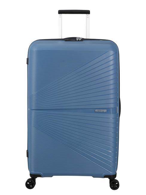 AMERICAN TOURISTER AIRCONIC Duży, lekki wózek korona niebieska - Wózki twarde