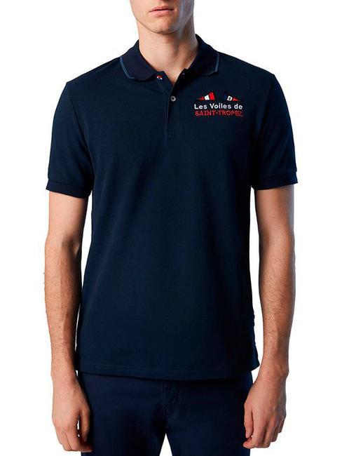 NORTH SAILS SAINT-TROPEZ Koszulka polo bawełniana z krótkim rękawem granatowy - Polo męskie