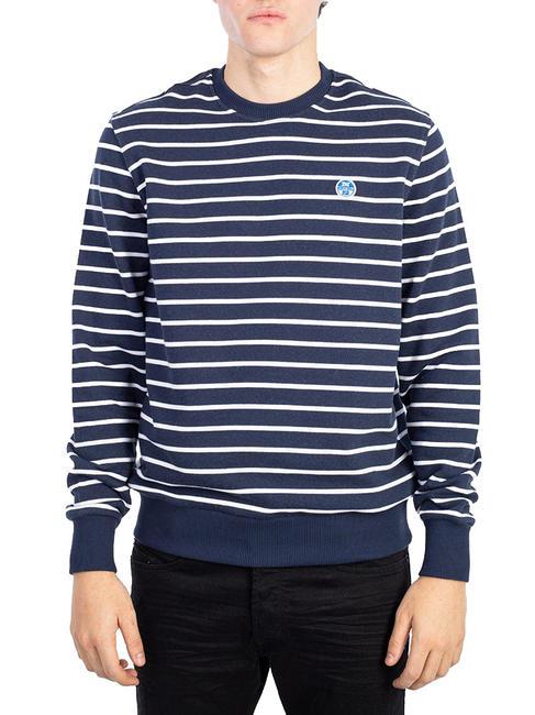 NORTH SAILS STRIPES Bluza bawełniana z okrągłym dekoltem kombinacja 2 - Bluzy męskie