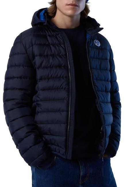 NORTH SAILS SKY HOODIE Kurtka z kapturem granatowy - Kurtki puchowe męskie