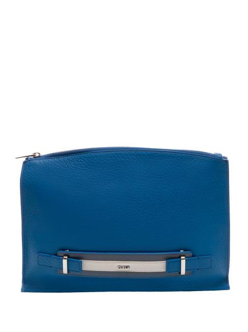 FURLA GIOVE Sprzęgło Nirvana Double niebieski klein f+czarny - Torby damskie