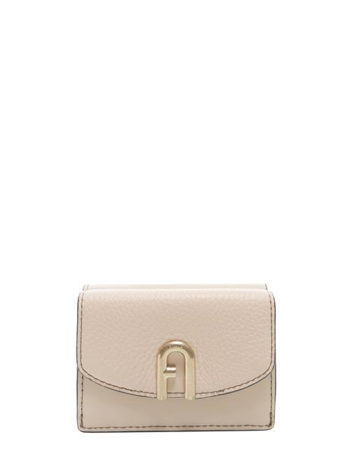FURLA PRIMULA Mały skórzany portfel balerina - Portfele damskie
