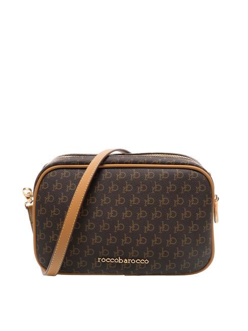 ROCCOBAROCCO MONOGRAM Torba na aparat fotograficzny na ramię brązowy - Torby damskie