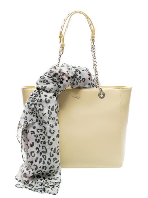 PASH BAG BLUSH Torba zakupowa z szalikiem żółty - Torby damskie
