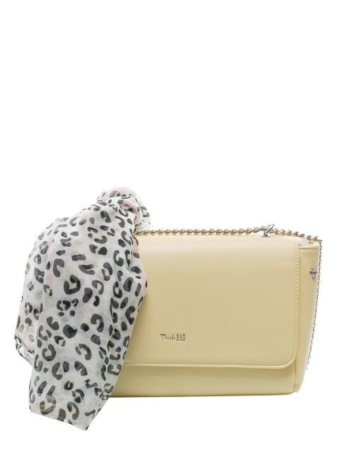 PASH BAG BLUSH Torba na ramię z szalikiem żółty - Torby damskie