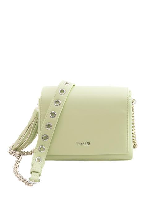 PASH BAG BLUSH Mała torebka na ramię z klapką zielony - Torby damskie