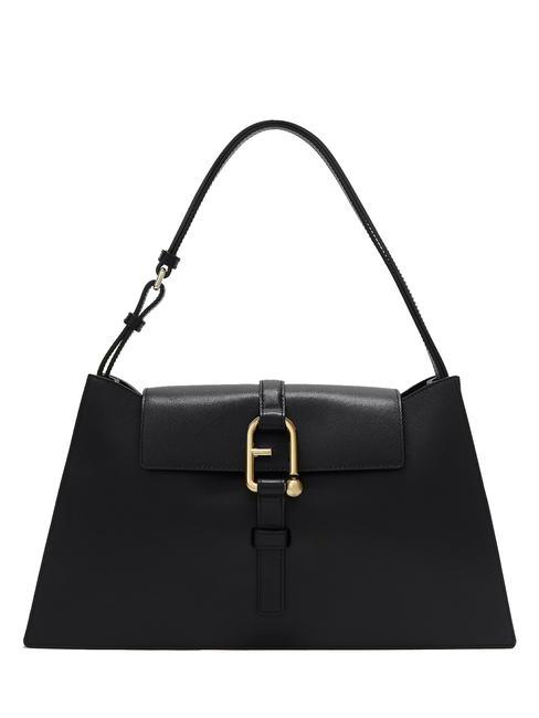 FURLA NUVOLA Large Torba na ramię, skóra Czarny - Torby damskie