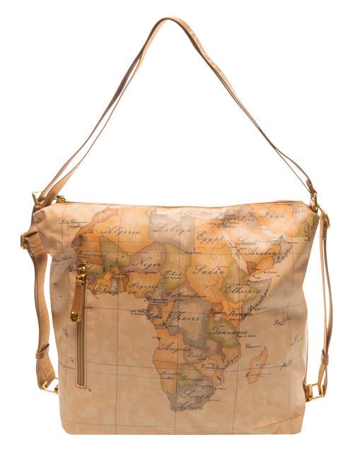 ALVIERO MARTINI PRIMA CLASSE GEO CLASSIC Torba plecakowa NATURALNY - Torby damskie