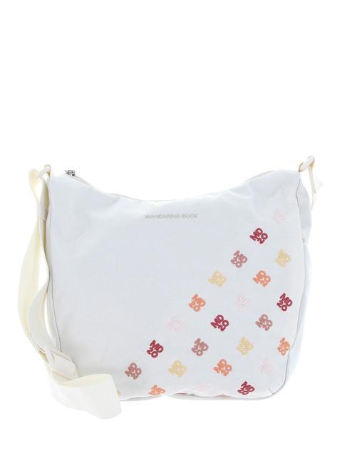 MANDARINA DUCK MD20 BLOSSOM Torba na ramię optyczna biel - Torby damskie