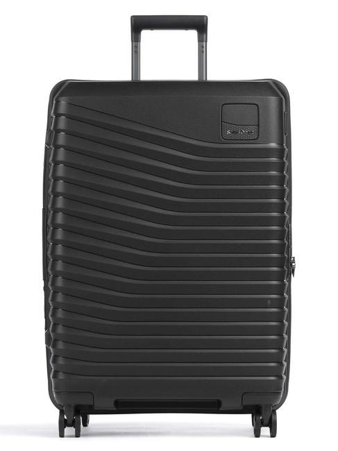 SAMSONITE INTUO Średni wózek rozszerzalny CZARNY - Wózki twarde