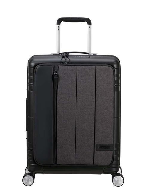 AMERICAN TOURISTER HELLO CABIN Wózek na bagaż podręczny szary melanż - Bagaż podręczny