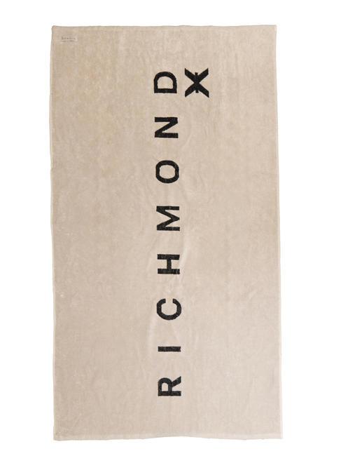 JOHN RICHMOND DRAPER  Ręcznik plażowy bawełniany szary x - Akcesoria podróżne