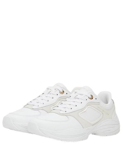 TOMMY HILFIGER HILFIGER CHUNKY  Adidasy biały - Buty damskie
