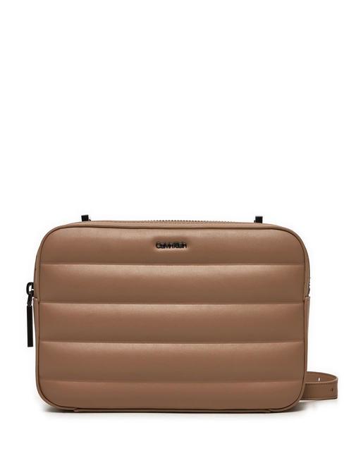 CALVIN KLEIN LINE QUILT Torba na ramię pieprznik - Torby damskie