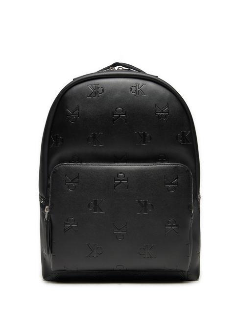 CALVIN KLEIN MONOGRAM SOFT  Plecak na laptopa nadruk na całej powierzchni - Plecaki szkolne i rekreacyjne