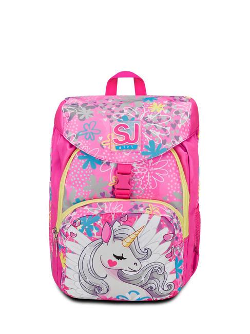 SJGANG UNICORN LED Plecak FUKSJA CUKROWĄ - Plecaki szkolne i rekreacyjne