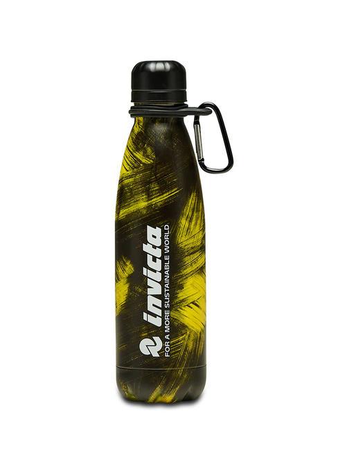 INVICTA FRESH Butelka termiczna 0,5 l szczotkowany żółty - Butelki termiczne na wodę