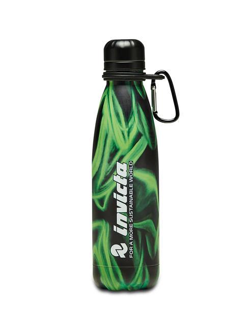 INVICTA FRESH Butelka termiczna 0,5 l zielony neon - Butelki termiczne na wodę