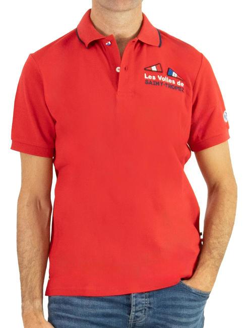 NORTH SAILS SAINT-TROPEZ Koszulka polo bawełniana z krótkim rękawem czerwony - Polo męskie