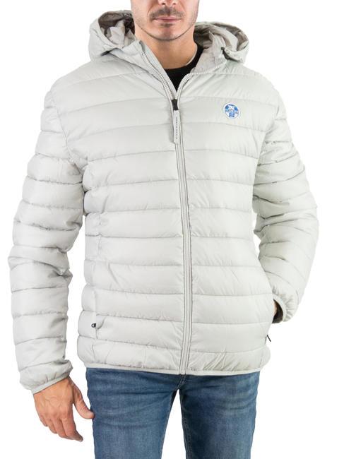 NORTH SAILS SKY HOODIE Kurtka z kapturem szaro-fioletowy - Kurtki puchowe męskie