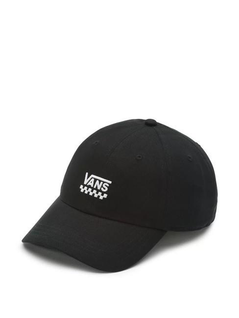 VANS COURT  Czapka z daszkiem czarna kratka - Włosy