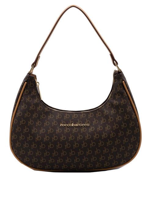 ROCCOBAROCCO MONOGRAM Torba na ramię brązowy - Torby damskie