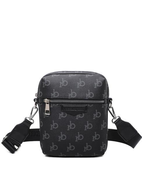 ROCCOBAROCCO MONOGRAM Embossed Torebka czarny - Torby na ramię męskie